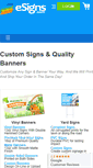 Mobile Screenshot of esigns.com